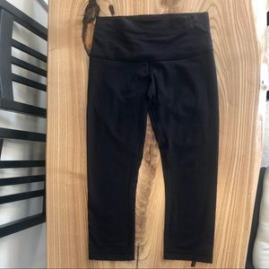 Lululemon High Waisted Crop Leggings